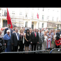 Londra’da ��kran ziyareti 