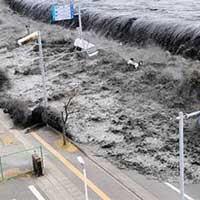 Tsunami enkaznn ilk paralar Alaska'da