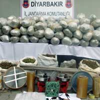 PKK'ya uyuturucu operasyonu 