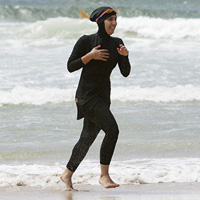 Burkini karar� 