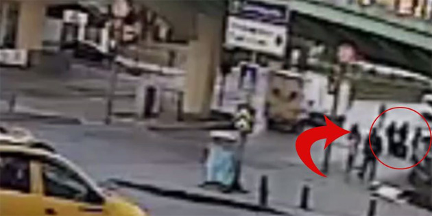 ‘Sen adamn dibisin abi’ dedi telefonunu ald