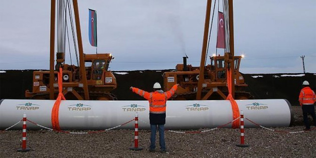 TANAP'�n finansman� i�in g�r��meler ba�lad�