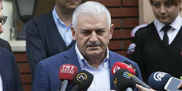 T�RK�YE BA�BAKANI YILDIRIM: HERHANG� B�R SAPMA OLMADAN M�CADELEM�ZE DEVAM EDECE��Z