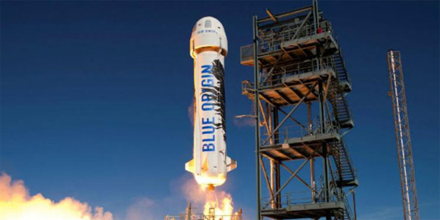 Blue Origin y�r�nge alt� u�u�lara gelecek y�l ba�l�yor 