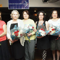 Londra’da kanser hastalar yararna gece