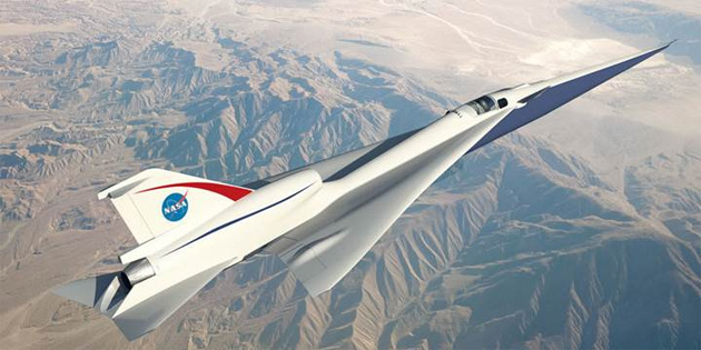 NASA sessiz s�personik jet geli�tiriyor