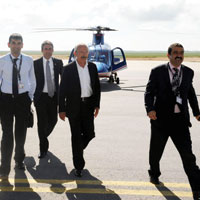 Kldarolu'nun bu helikopterden ektii!