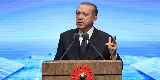 TRKYE CUMHURBAKANI ERDOAN: DVZDEK SUN KNLK KISA SREDE ORTADAN KALKACAK