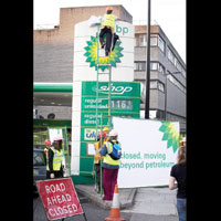 Londra’da BP eylemi 