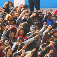 Ferguson protestolar Londra'ya srad 