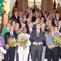 Hollanda’da 4 T�rk kraliyet ni�an� ald�