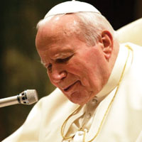Papa 2. Jean Paul azizlik yolunda