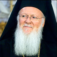 Fener Rum Patrii Bartholomeos BM'de. 
