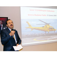 Hava ambulanslar� ya�am kurtar�yor