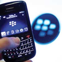 Blackberry'de darbe!