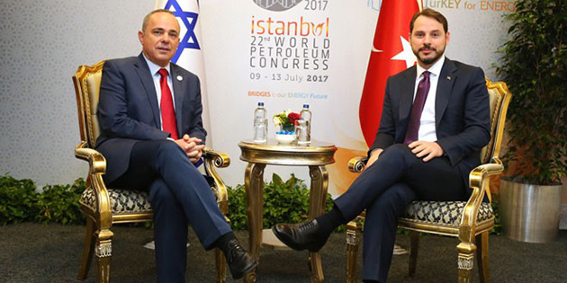 T�rkiye ve �srail, boru hatt� i�in y�l sonu hedefini koydu