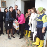 Afetzedelerin yardmna Turkcell kotu