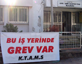 Bu i yerinde grev var