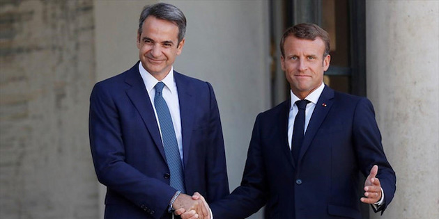 MACRON VE M��OTAK�S BUG�N ADAYA GEL�YOR