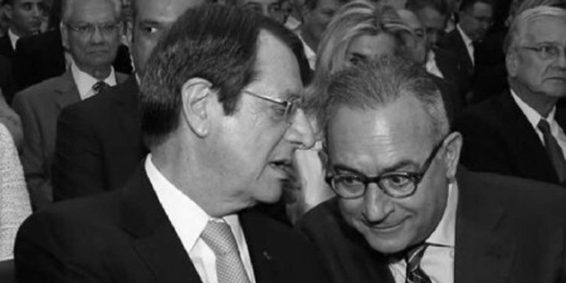 Eski ortaklar Anastasiadis ile Neofitu birbirine girdi 