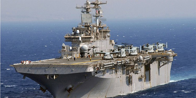 “USS Wasp'�n Limasol Liman�’na ba�lanmas� i�te sava� ��kard�” 
