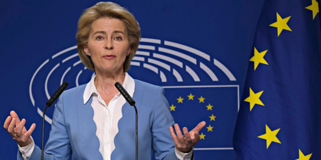 Von der Leyen “Kbrs sorununda Kbrs’n yannda duruyoruz” 