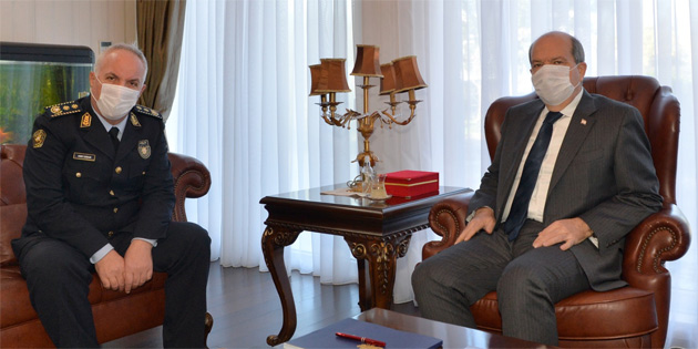 Cumhurba�kan� Tatar, Polis Genel M�d�r� Soyalan’� kabul etti 