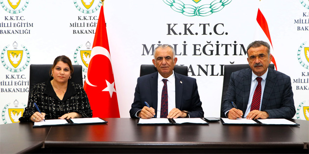 Mesleki Teknik retim Dairesi ile Gazimausa Belediyesi arasnda i birlii protokol imzaland