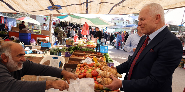 Meclis Bakan Tre skele’de ziyaretler yapt