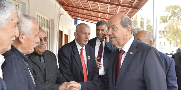 Tatar, T�rk Bar�� Kuvvetleri Gaziler Derne�i’ni ziyaret etti