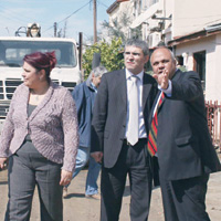 Tosun incelemelerde bulundu 