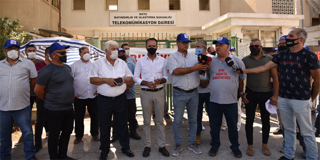 Tel-Sen’den uyar grevi 