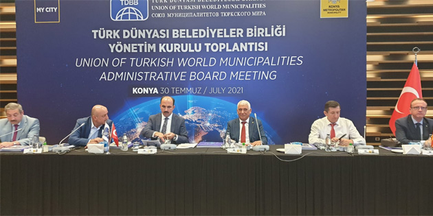 znar, Trk Dnyas Belediyeler Birlii toplants’na katld 