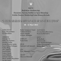 “I. Uluslararas Kadn Sanatlar Sanat Bulumas” dzenleniyor 