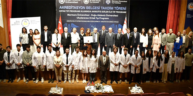 DA-M Uluslararas Ortak Tp Program Akreditasyon Belgesi’ni ald