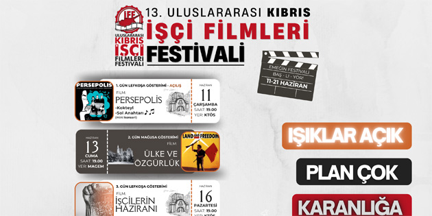 Uluslararas Kbrs i Filmleri Festivali 11 Haziran’da balayacak