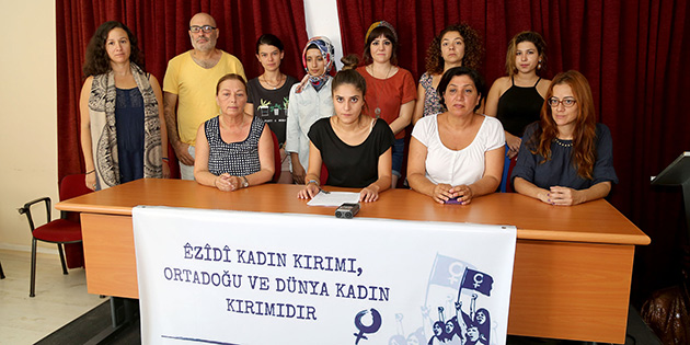 Toplumsal cinsiyet e�itli�i platformu ve dayan��ma, bas�n toplant�s� d�zenledi