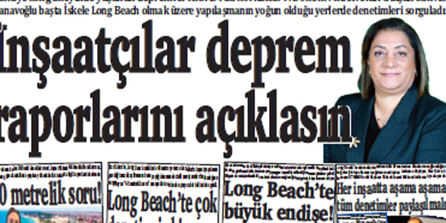 LONGBEACH’TE DEPREM 