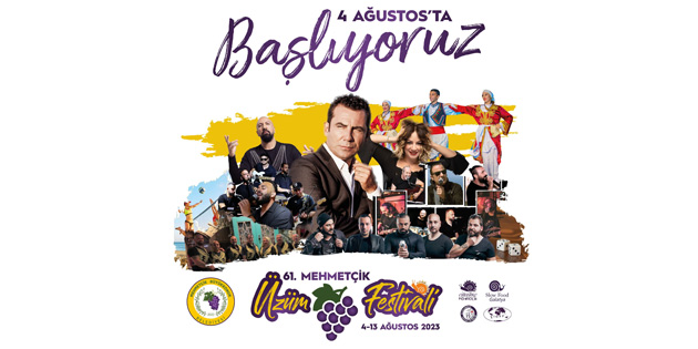 61. Mehmetik zm Festivali yarn balyor