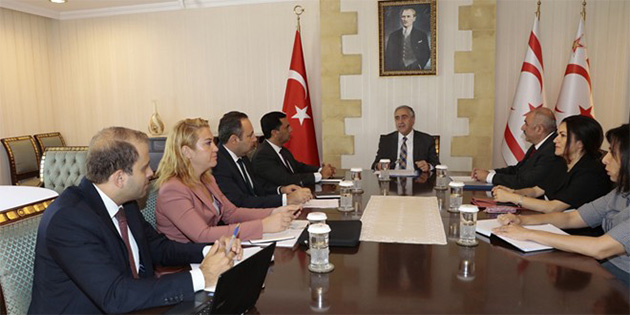 AKINCI, MZAKERE HEYETYLE GUTERRES RAPORUNU DEERLENDRD