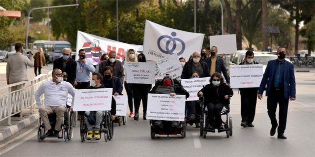 KTOD ile HAKSEN, engellilerin sorunlarna dikkat ekmek iin meclis’e yrd 