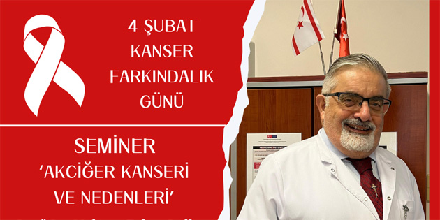 Girne’de “Akcier Kanseri ve Nedenleri” konulu seminer
