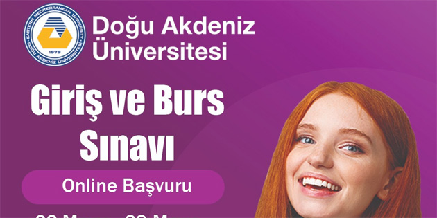 DA� giri� ve burs s�nav�na ba�vurular ba�lad�