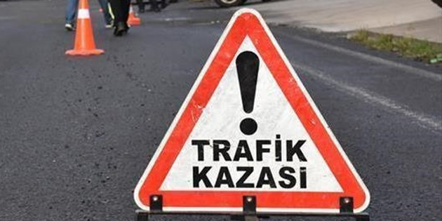 Gazimausa’da motosiklet kazas