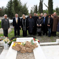 Sevenleri ‘Koca Reis’in kabrinde bulu�tu