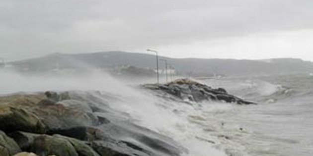 Kara ve denizde f�rt�nams� r�zgar etkili olacak