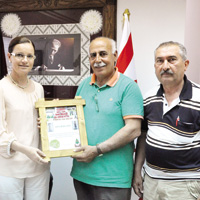 Akdeniz, Genlik Dairesi Mdr Gencay Erolu’nu ziyaret etti 