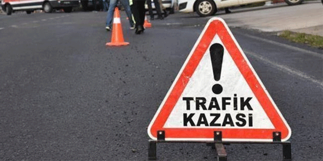 �ki trafik kazas�, iki yaral�