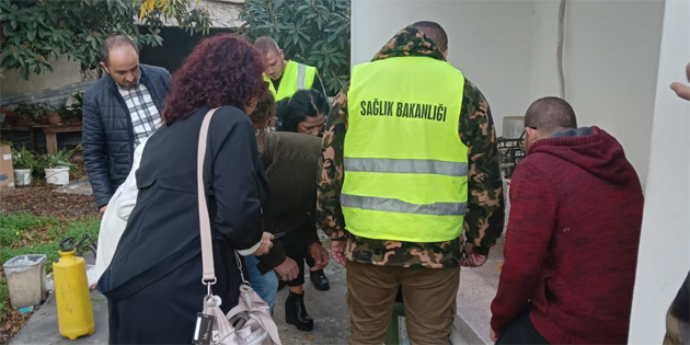 Temel Salk Hizmetleri Dairesi'nin sivrisinek kontrol program devam ediyor