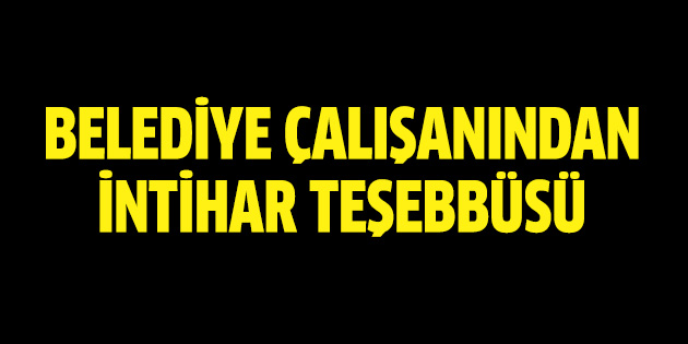 Belediye alanndan intihat teebbs